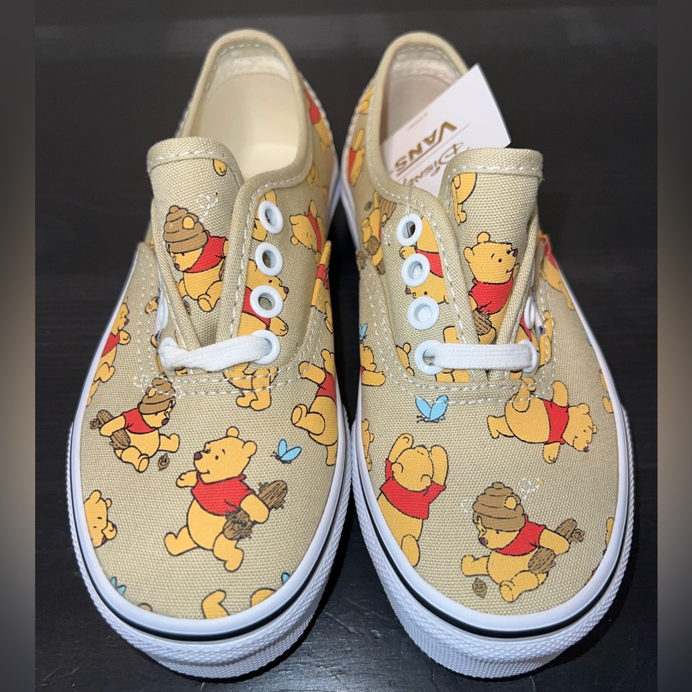 Vans Disney x Authentic Kids 'Winnie The Pooh' Size 12.5